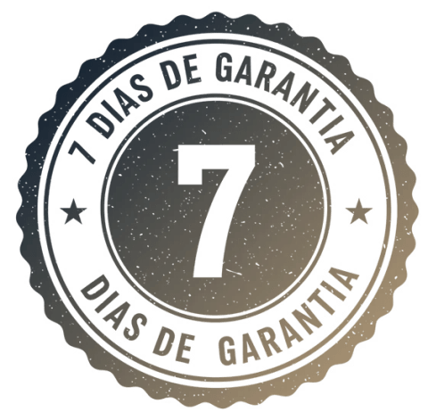 Selo de garantia de 7 dias — Risco zero